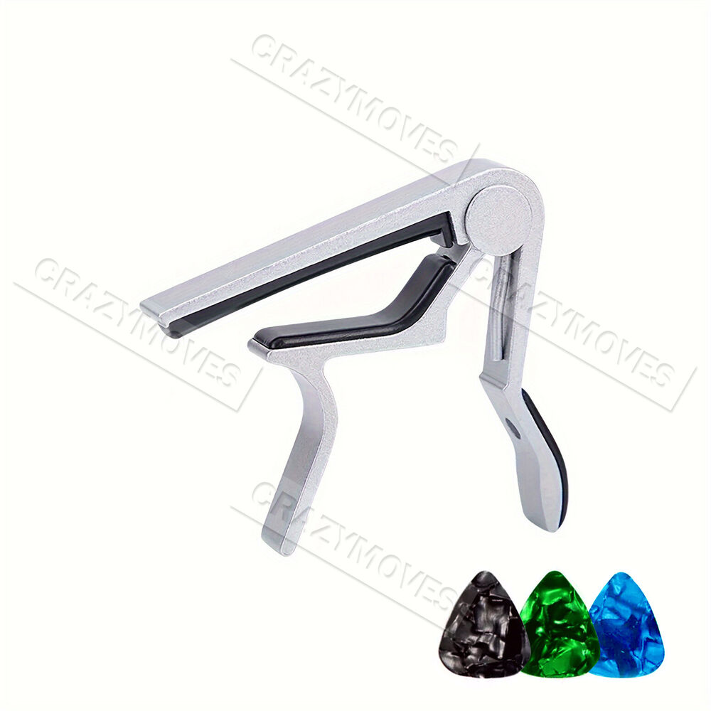 Premium Alloy Capo Quick Change Trigger Clamp for Guitar Banjo Ukulele