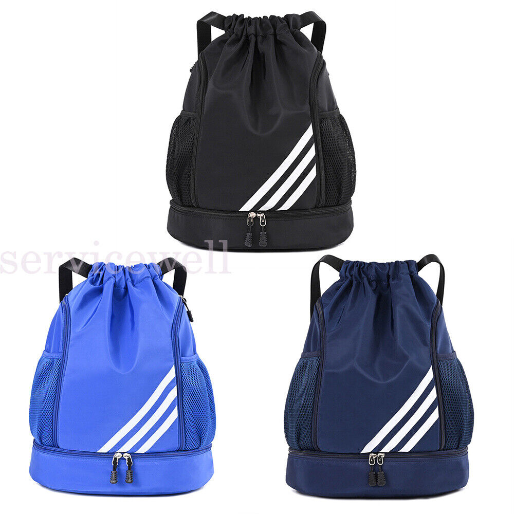 Drawstring Backpack Waterproof String Bag Sackpack Outdoor Travel Sports School