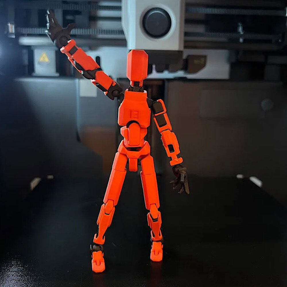 T13 Action Figure, Titan 13 Action Figure, 3D Printed Robot Action Figure New #T