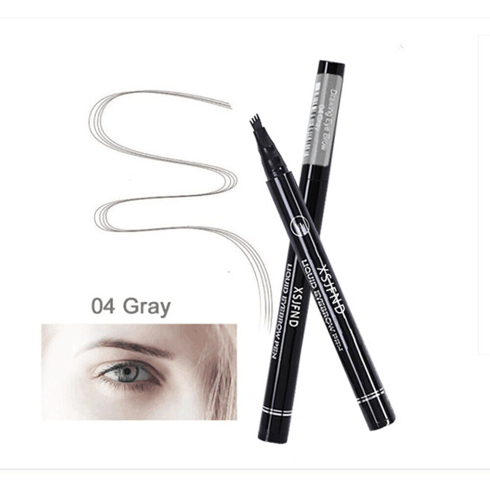 Microblading Tattoo Eyebrow Ink Pen Eye Brow Pencil Brow Enhancer Stencil NEW