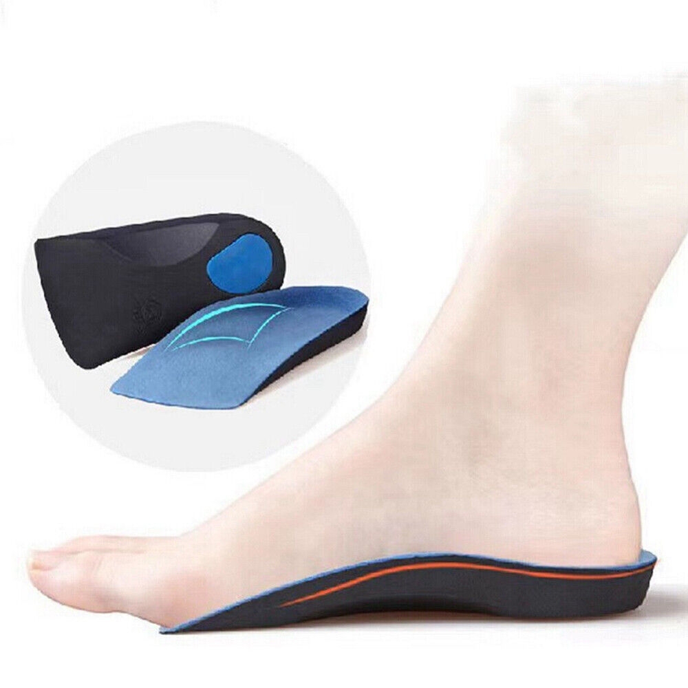 Orthotic Arch Support Insoles For Plantar Fasciitis Fallen Arches Flat Feet 3/4