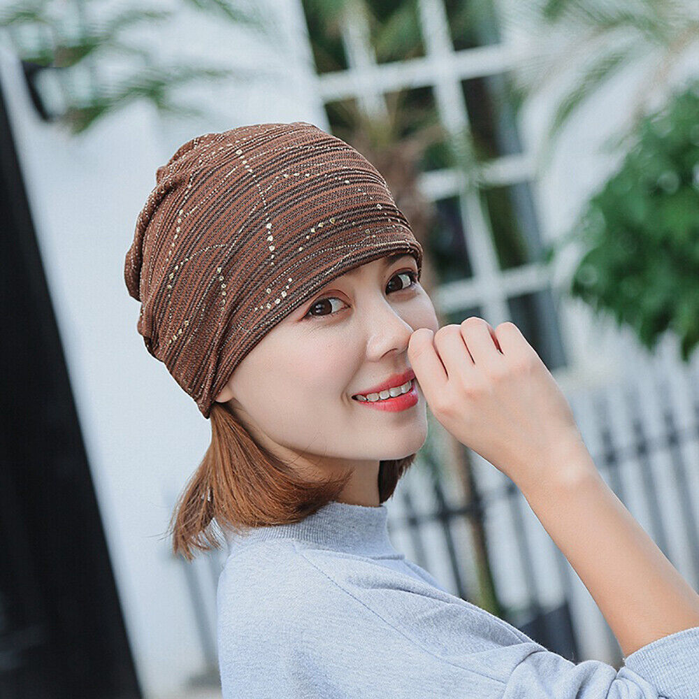 Hat Beanies Women Head Scarf Chemo Wraps Caps Headwear Scarves Turban