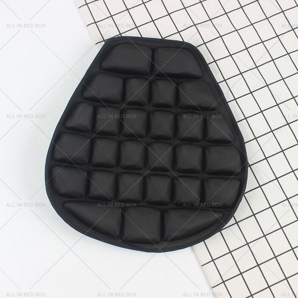 3D Motorcycle Comfort Gel Seat Cushion Universal Air Motorbike Pillow Pad Cover