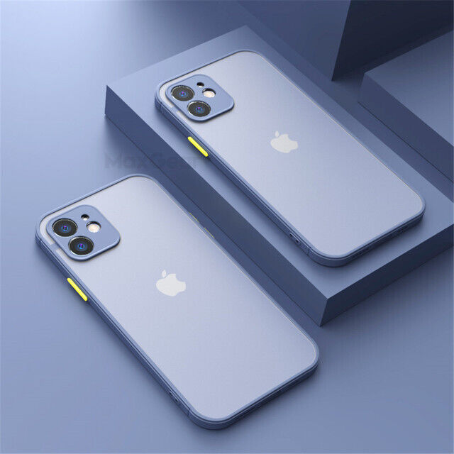 Matte Shockproof Armor Case For iPhone 15 14 13 12 11 Pro Max XR XS 8 7 SE Cover