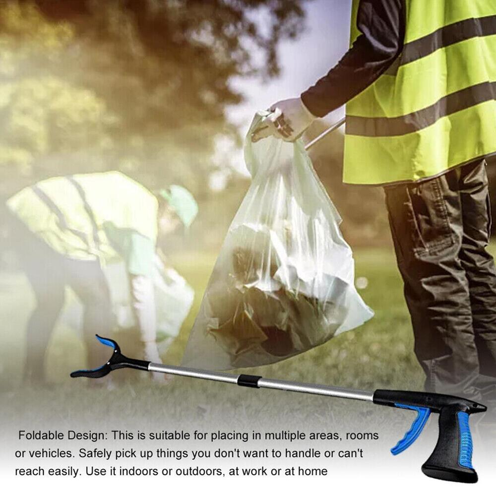 Heavy Duty Grabber Litter Picker Rubbish Pick Up Reaching Aid Trash ToolS Z2L2