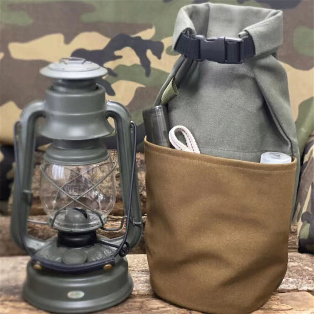 Lantern Storage Bag Retro Kerosene Lamp Protector Cover Hiking Accessories Tools