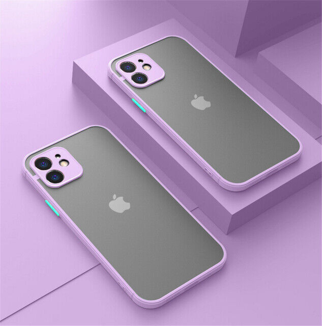 Matte Shockproof Armor Case For iPhone 15 14 13 12 11 Pro Max XR XS 8 7 SE Cover