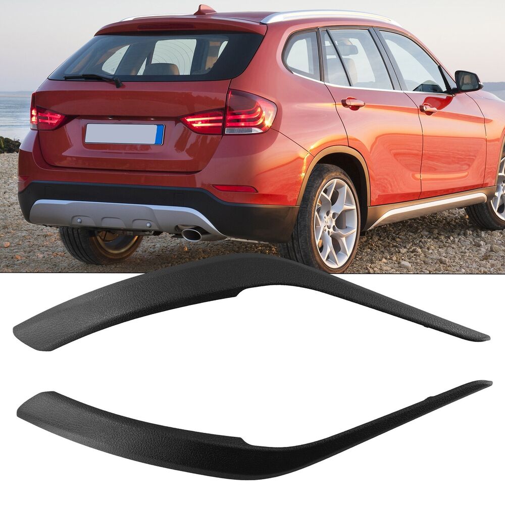 Left & Right Inner Door Handle Pull Panel Trim Black for BMW X1 E84 2009-2016