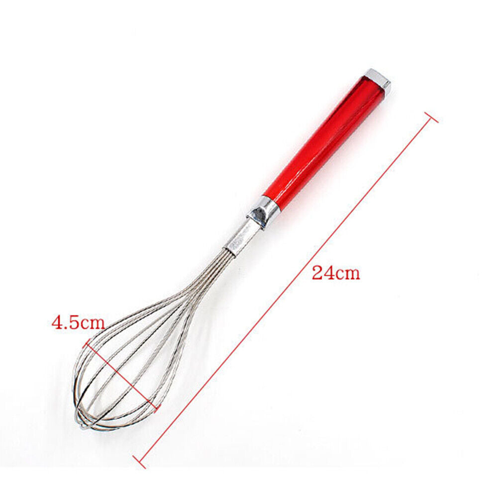 Mixer Egg Beater Hand Whisk Kitchen Stainless Steel Tool Baking Manual Blender