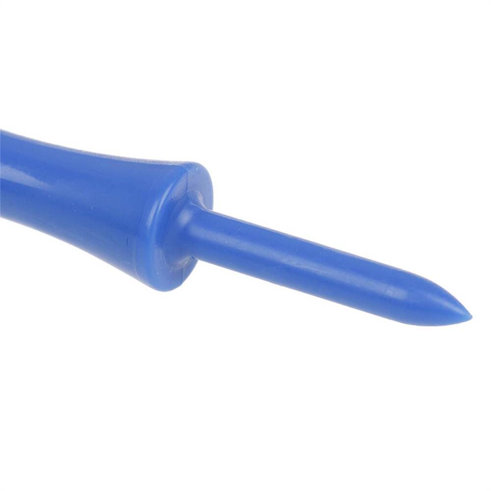 100PCS/Set Plastic Step Down Golf Tees Height Control Blue Color 68mm