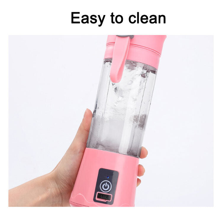 Rechargeable PORTABLE USB ELECTRIC FRUIT JUICER SMOOTHIE BLENDER TRAVEL BOTTLE