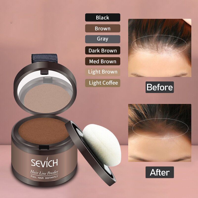 Sevich Fluffy Thin Powder Hairline Shadow Makeup Root Cover-Up Hair Concealer