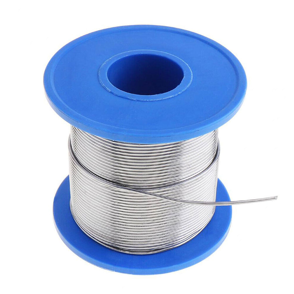 300g 1-2mm Tin Lead Wire Reel Soldering Solder Fluxed Core Electronics Lead Flux