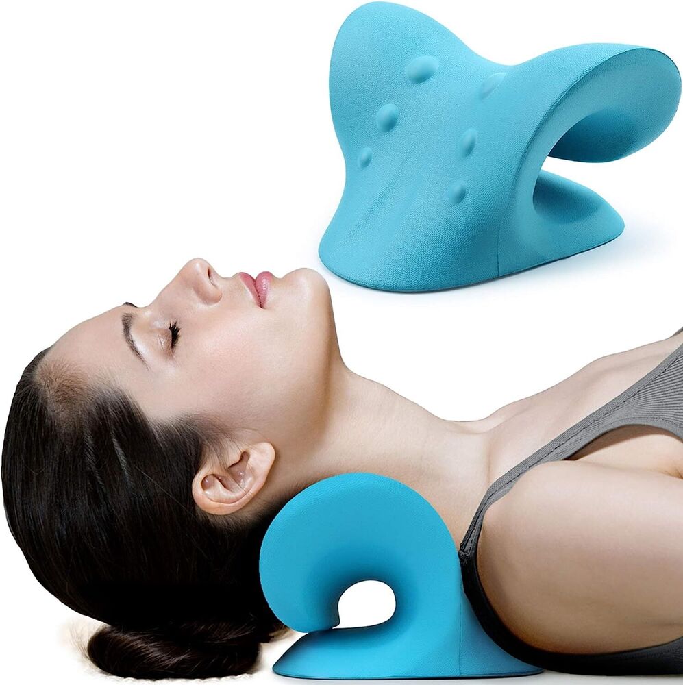 Neck Traction Pillow Original Cloud Shape Neck Stretcher Cervical Pain Relief