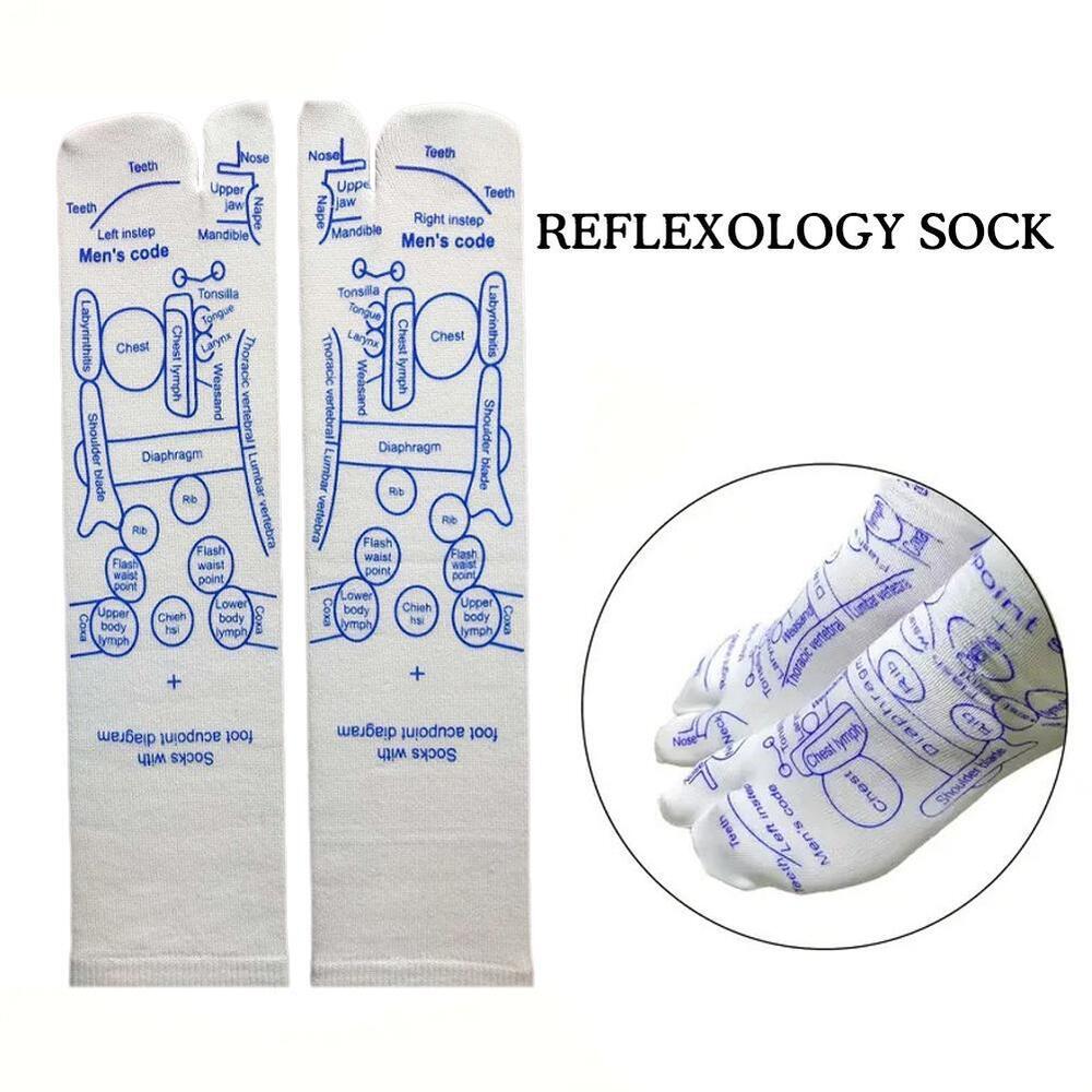 Serenity Steps Reflexology Socks Set 2024 New Reflexology Sock with Massage New