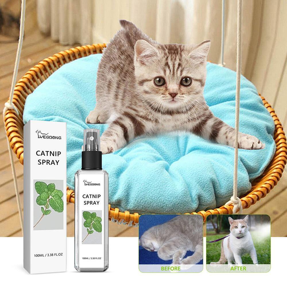 Herbal Cat Joy, Catnip Spray for Cats, Catnip Spray for Indoor Cats 2024