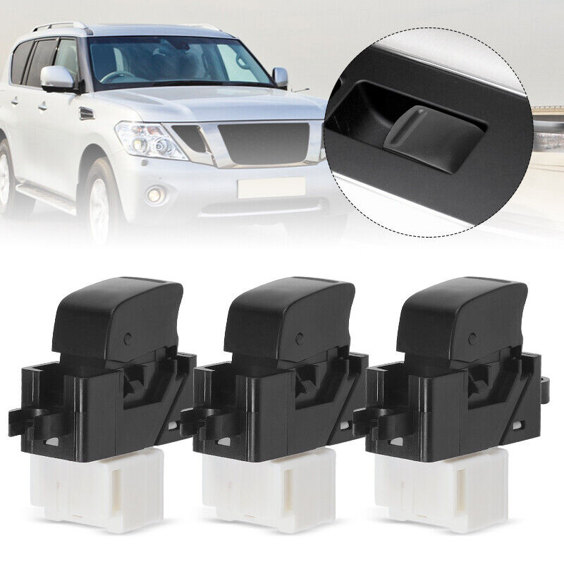 3Pcs ELectric Window Switch Passenger Side For NISSAN PATROL GU Y61 1997-2012