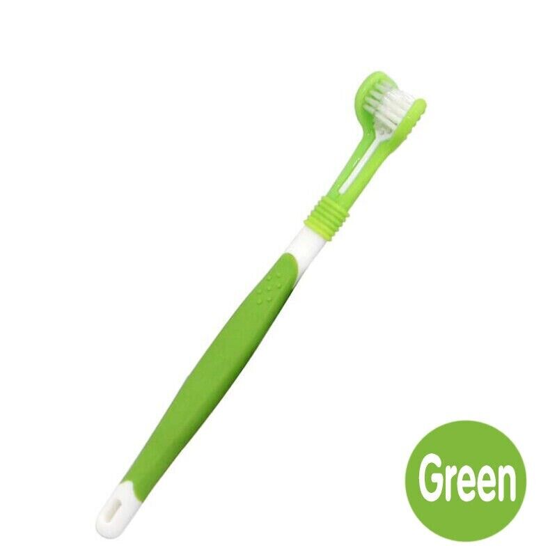 Pet Toothbrush Dog Teeth Cleaning Brush Pet Cat Toothbrush Dog Dental Care Oral