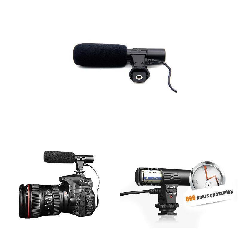 3.5mm Video Mic Microphone For Canon Nikon DSLR Camera DV Camcorder Mic Systems