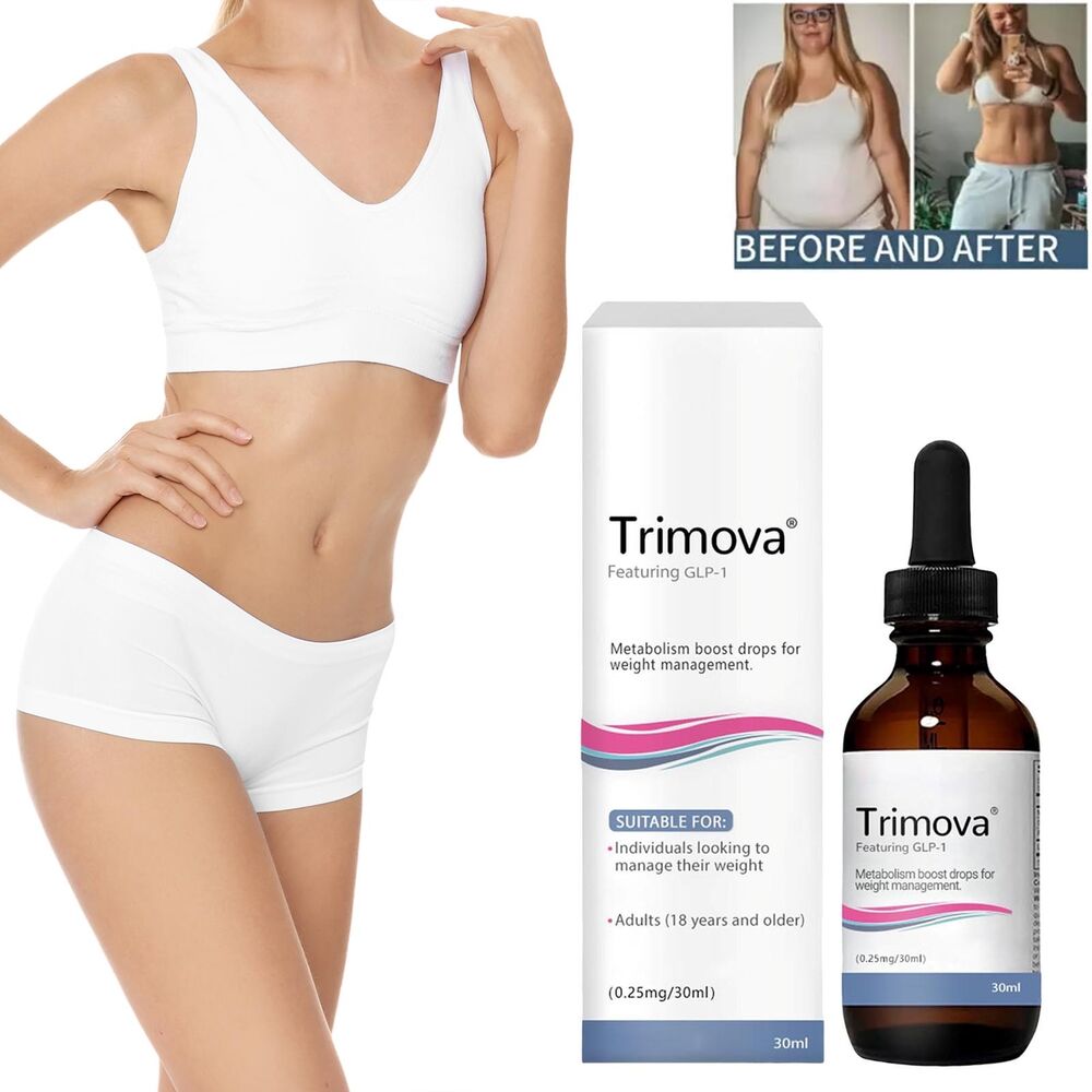 30ML TRIMOVA Drops - Trimova Metabolism Drops for Men & Women