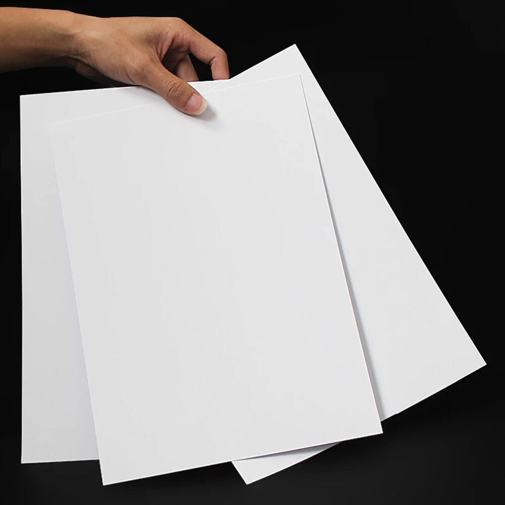 50X 300G House of Paper Smooth White A4 Card Stock Cardstock Paper Painting DIY