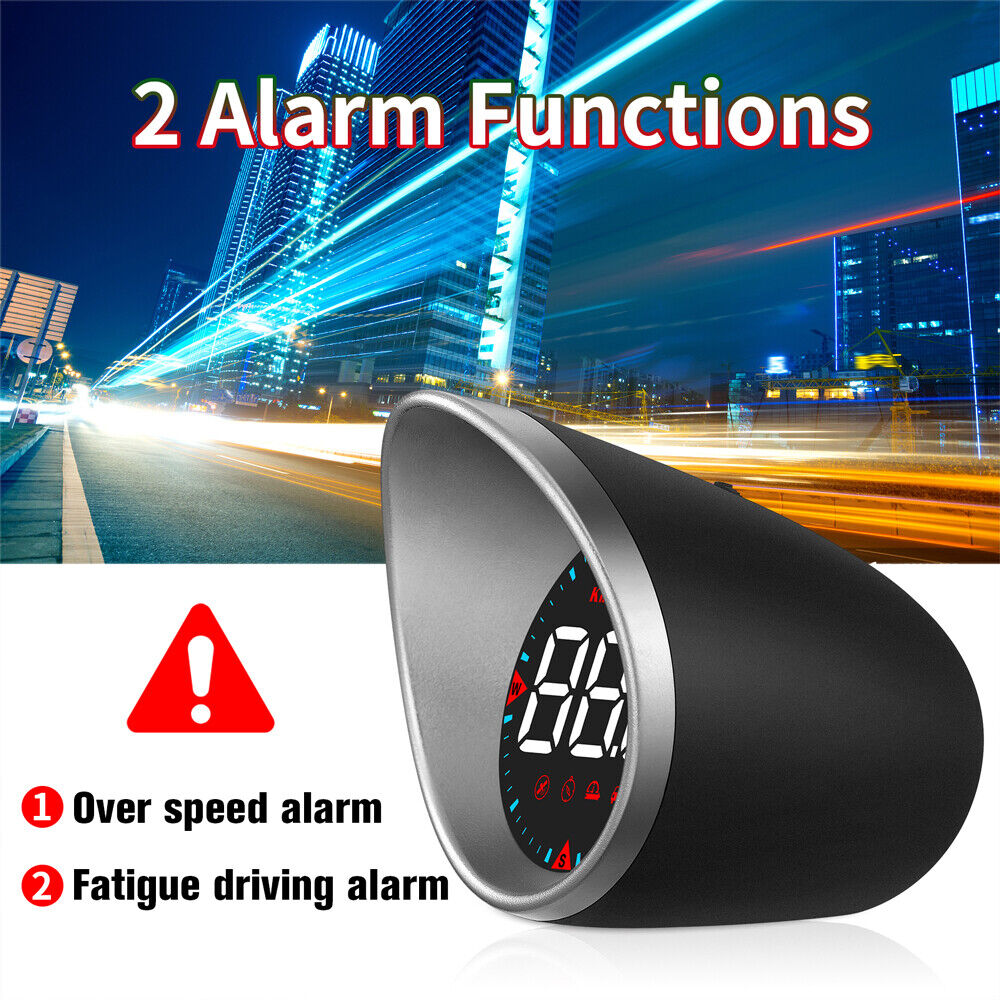 G5 HUD GPS Speedometer Universal Car Head-Up Display Speed Warning Alarm