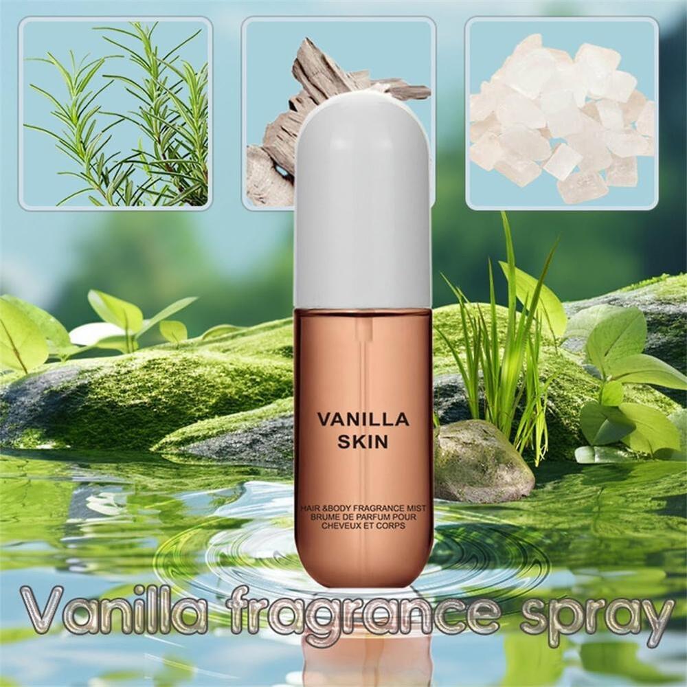 VANILLA SKIN Hair & Body Fragrance Mist Travel Spray BRAND NEW