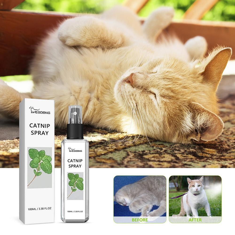 Herbal Cat Joy, Catnip Spray for Cats, Catnip Spray for Indoor Cats 2024