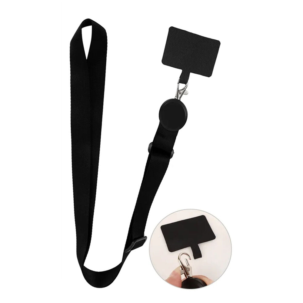 2X Universal Mobile Phone Lanyard Crossbody Hanging Neck Strap Patch Cord Rope