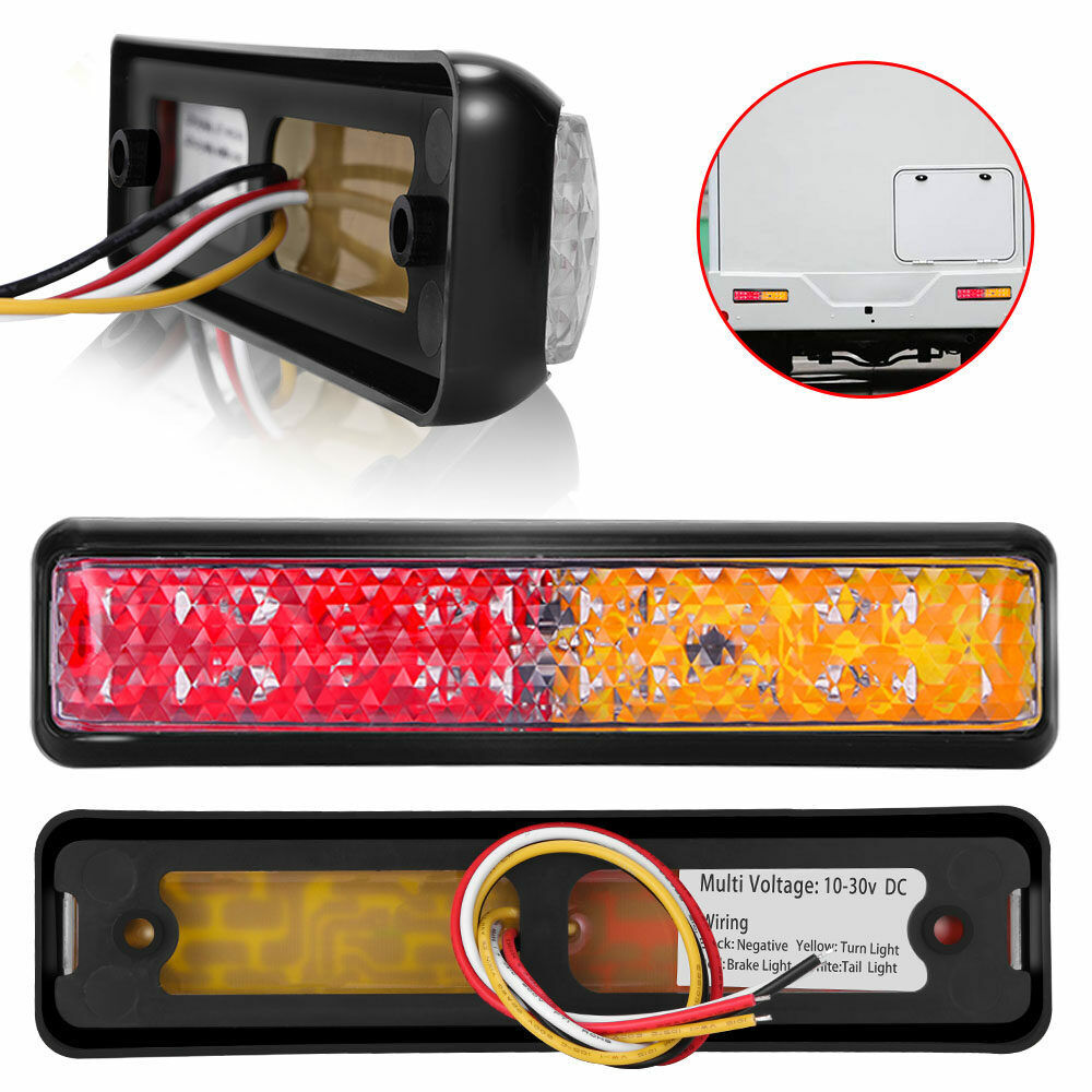 2X Trailer lights LED tail lights Truck Ute Caravan Stop Indicator 12V 24V Lamp