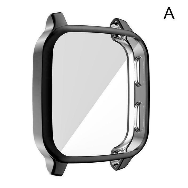 For Garmin Venu SQ Watch Watch Protective Case Shell Screen Protector Cover K7X6