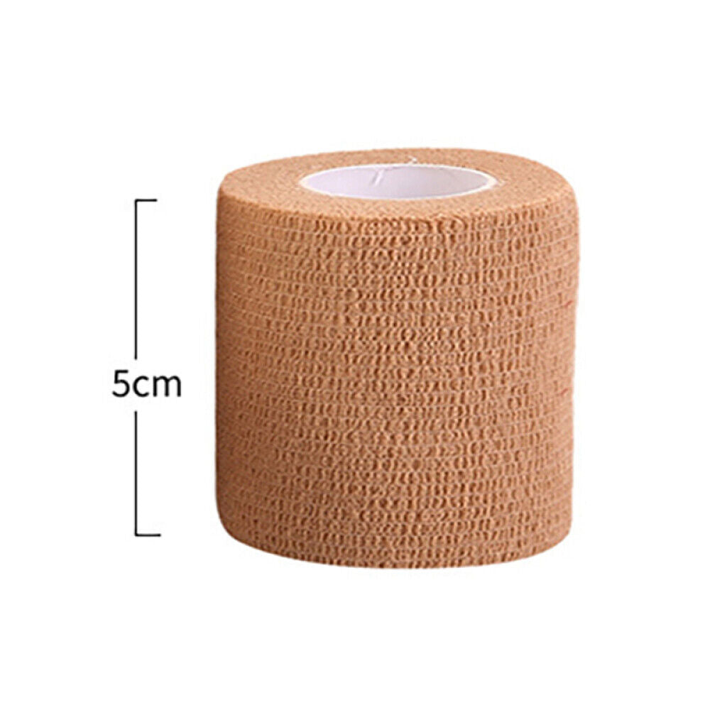 2X Self-Adhesive Cohesive Bandage Stretch First Aid Wrap Sports Medical VET Tape