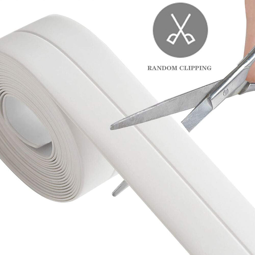 3.2M Kitchen Bathroom Sink Sealing Strip Waterproof Caulk Tape Self Adhesives