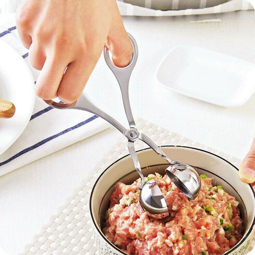 Meatball Maker Meat Baller Non Sticky Spoon thick Kitchen Stainless Steel Tool