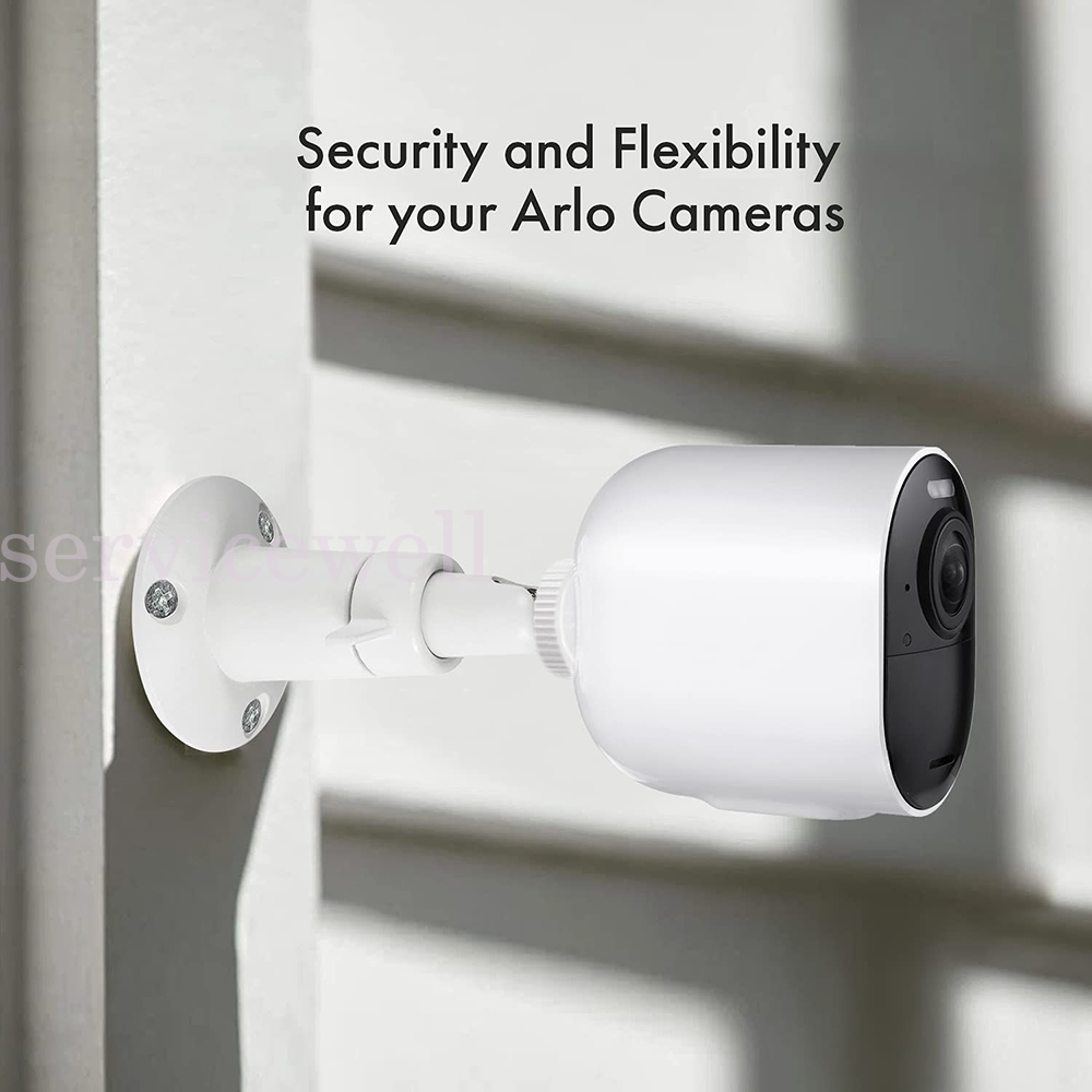 Security Camera Wall Mount Holder Adjustable Durable Indoor Outdoor for Arlo Pro