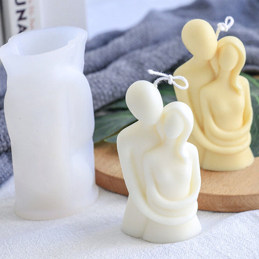 3D Candle Mould Geometric Shape DIY Perfume Soap Candle Making Wax Silicone Mold