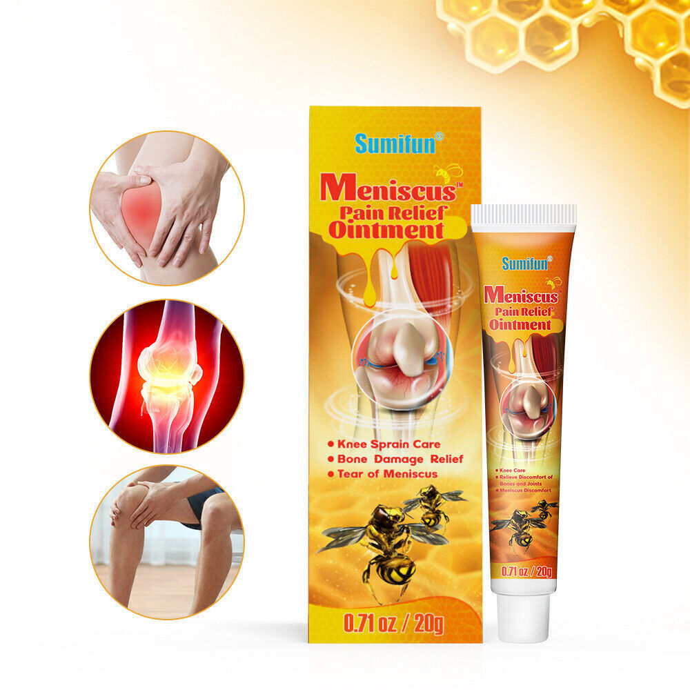 2Pcs Bee Venom Topical Cream Meniscus Pain Relief Ointment Professional Treatment Gel