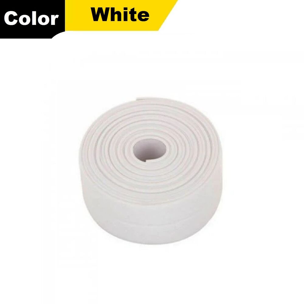 PVC Self Adhesive Caulk Sealing Strip Tape For Kitchen Wall Sink Toilet Bathroom