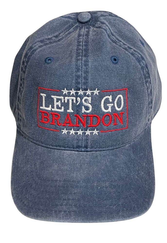 Let's Go Brandon 2137 Anti Biden Embroidered Adjustable Trump 2024 MAGA Cap Hat