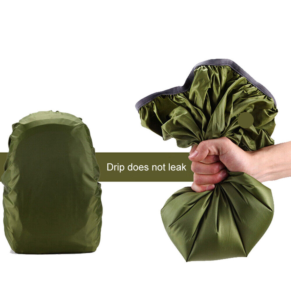 2PCS Travel Backpack Rain Cover Hiking Bag WaterProof Dust Rain Outdoor Rucksack