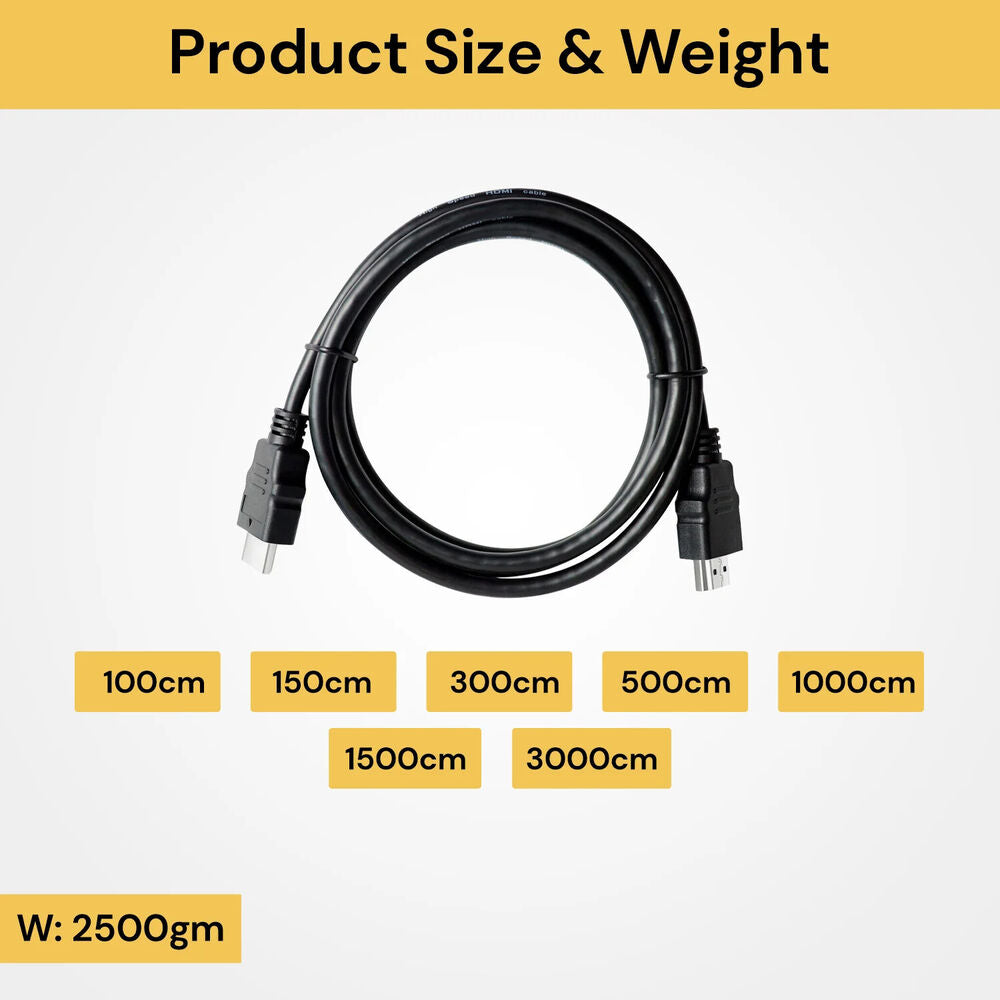 HDMI Cable 30M 15M 10M 5M 3M 1M 1.5M 4K Ultra HD Cord for HD TV BOX PS5/4 PC