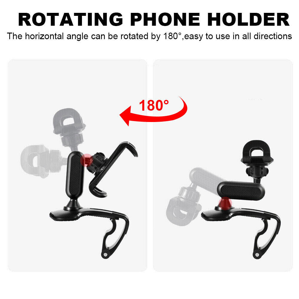 360° Car Phone Holder Stand Cradle Adjustable Air Vent Mount Bracket Universal