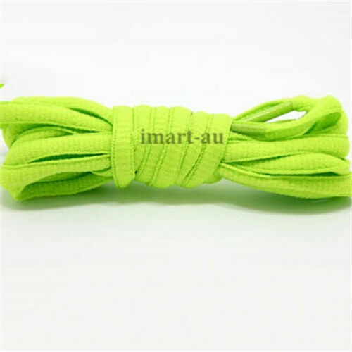 Shoelaces Colorful Coloured Athletic Oval shoe laces Round Bootlace Sneaker