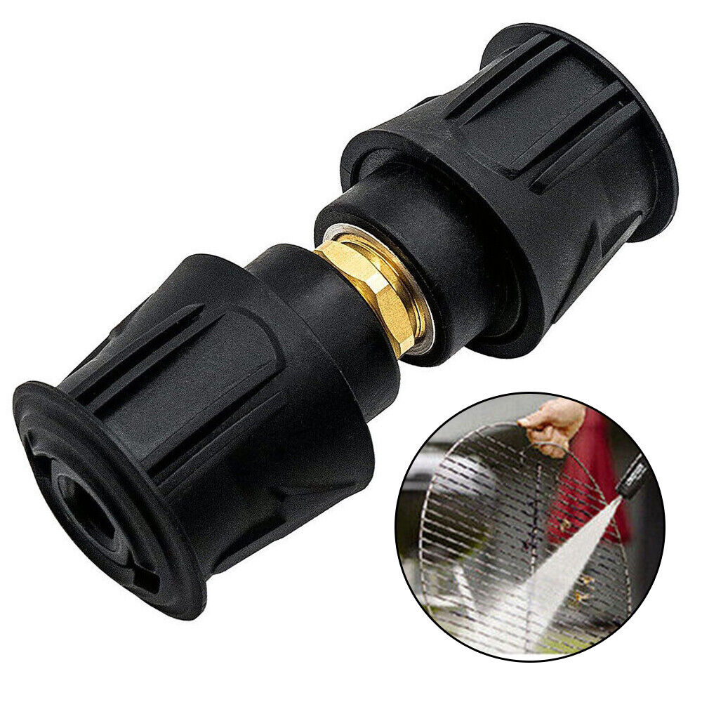 Quick Release Adaptor Hose To Hose Connector for Karcher High-Pressure Washer