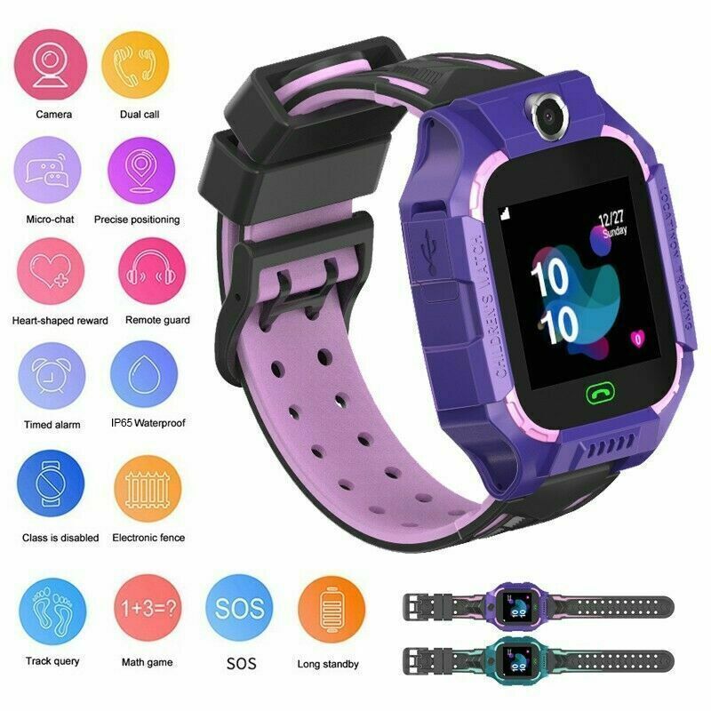 Kids Smart Watches SIM GSM SOS Call Phone Game Camera Tracker Smart Wristwatches