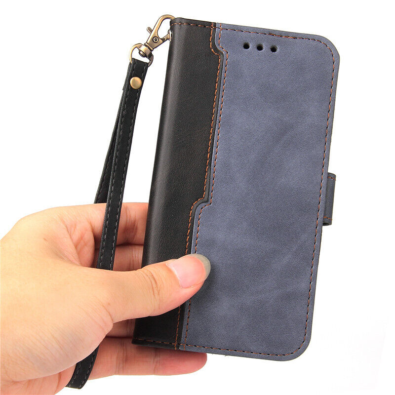 Matte Wallet Leather Flip Case For Vivo Y72 Y21S Y33S Y01 Y76 Y52 Y51 Y11S Y12S