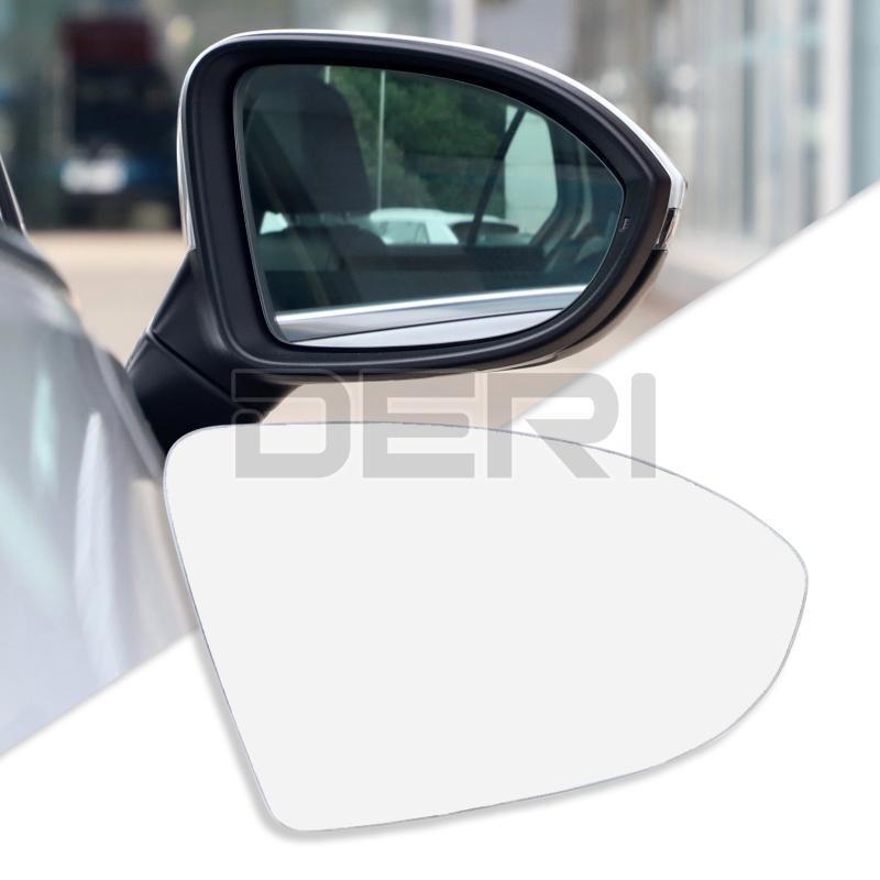 Right Side mirror glass for VW GOLF MK7 MK7.5 2013-2018 Heated Convex with Base