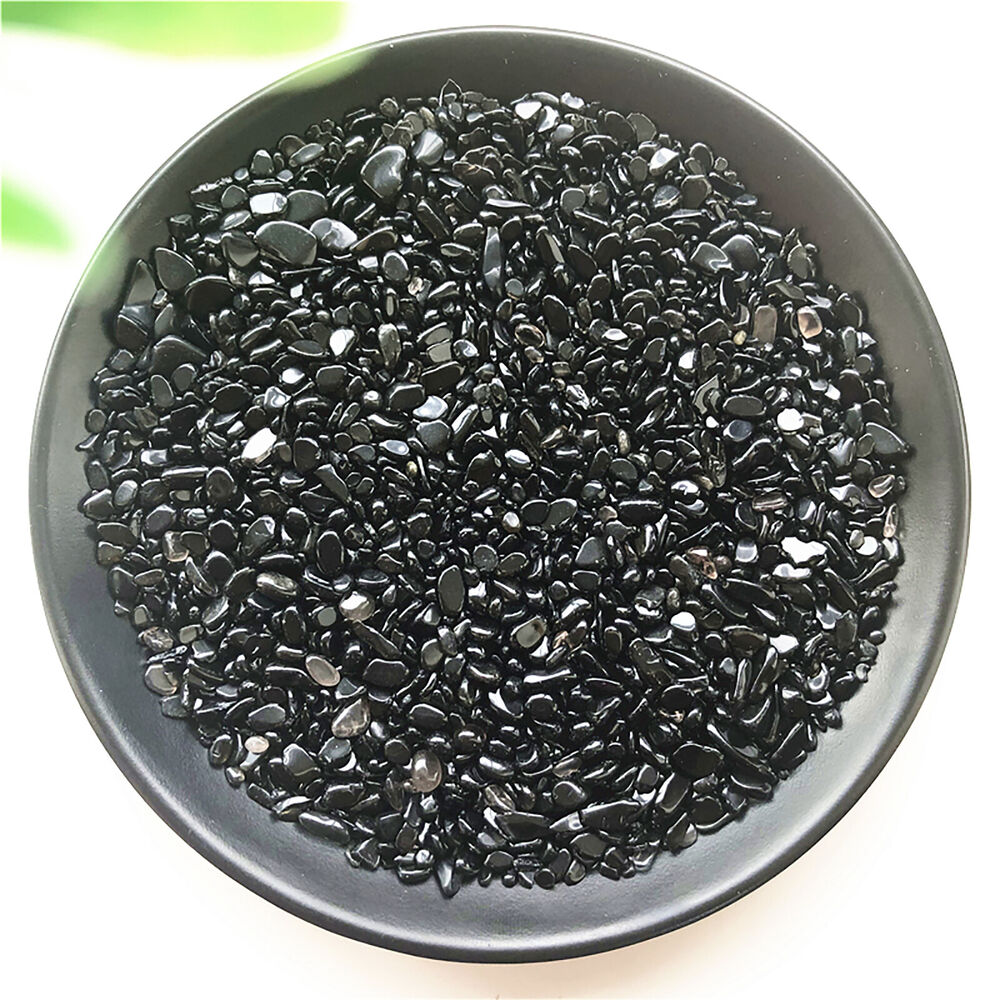 500g Black Obsidian Crystal Chips BULK 100g-1kg A Grade Natural Gemstone Mini Crystal