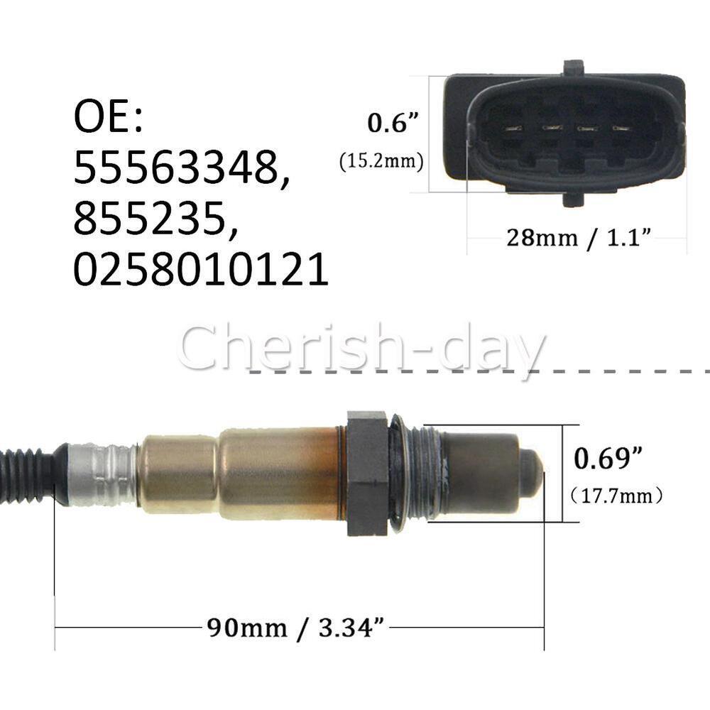 Oxygen Sensor Suitable for 55563348 JH Holden Cruze 1.4L Trax Barina A14NET