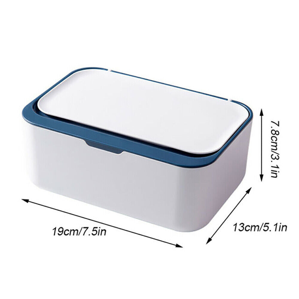 Wipes Dispenser Box Wet Baby Wipes Tissue Storage Case Holder With Lid Supplies